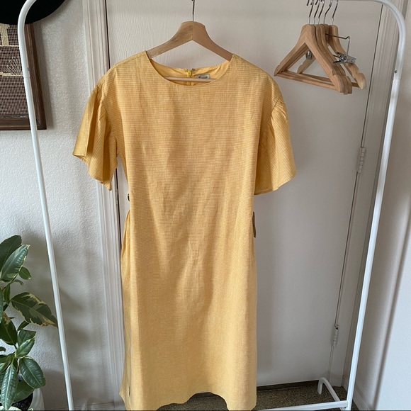 NEW✨Cremieux • Yellow ‘Natalia’ Dress - Picture 5 of 9